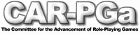 Join CAR-PGa (Committee for the Advancement of Role-Playing Games)