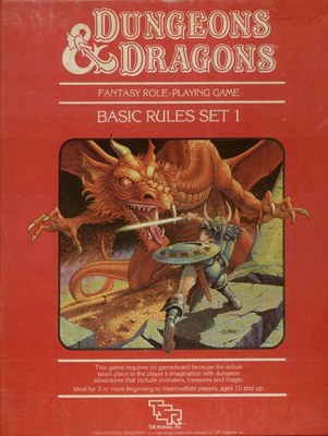 1983 Frank Mentzer Basic D&D Red Box BECMI