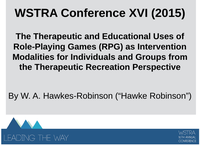 Raw Video Now Available - at Seattle Childrens Hospital RPG as Therapy WSTRA Con 16